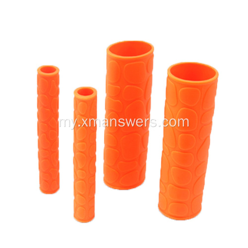 ဆိုင်ကယ်စက်ဘီးအတွက် Thread Anti-Slip Silicone Hand Grips